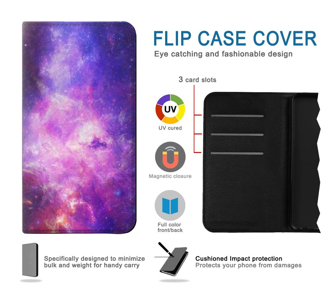 Flip case LG Stylo 5 Milky Way Galaxy