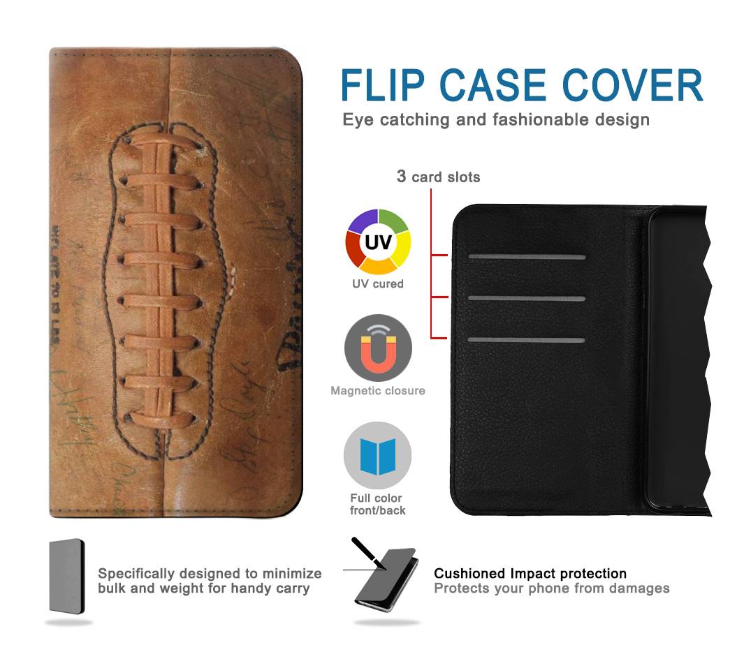 Flip case Apple iiPhone 14 Pro Old Ball