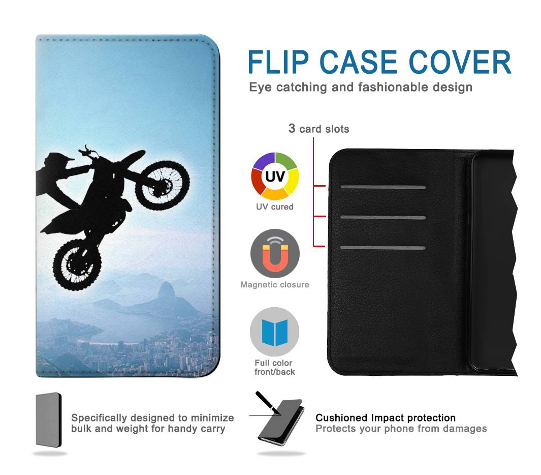 Flip case Samsung Galaxy S21 5G Extreme Motocross