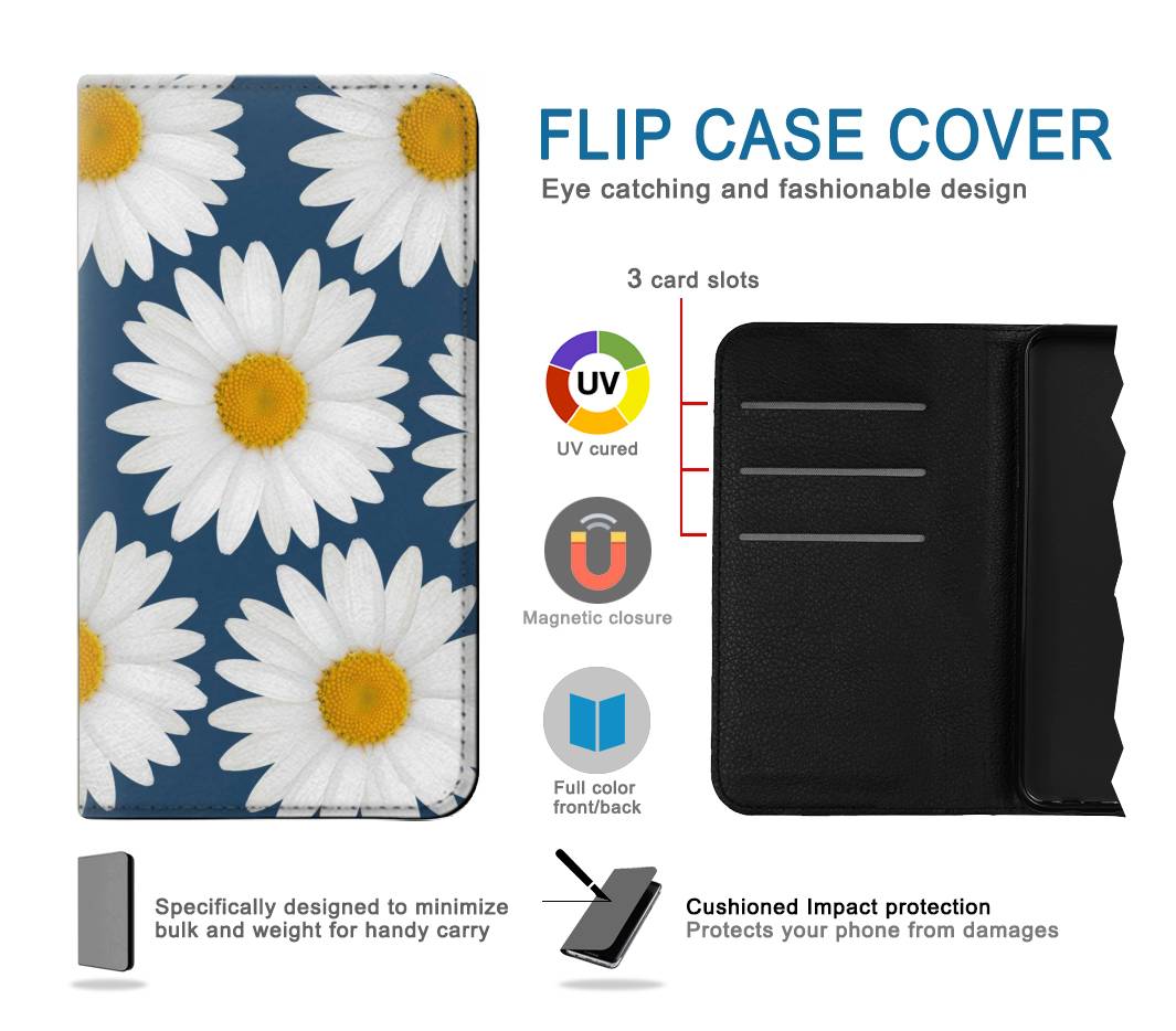Flip case LG Stylo 6 Daisy Blue