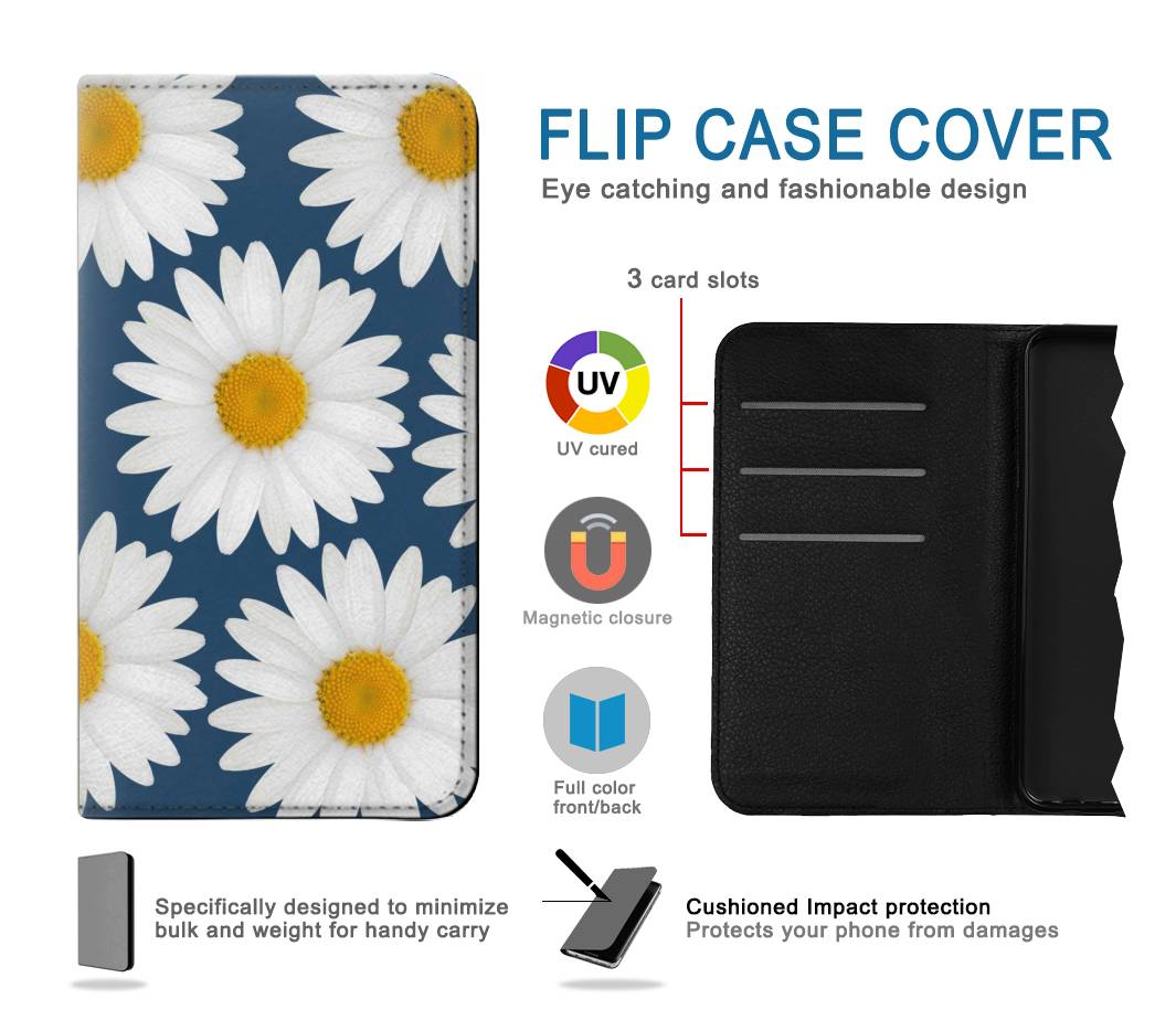 Flip case Samsung Galaxy A32 5G Daisy Blue