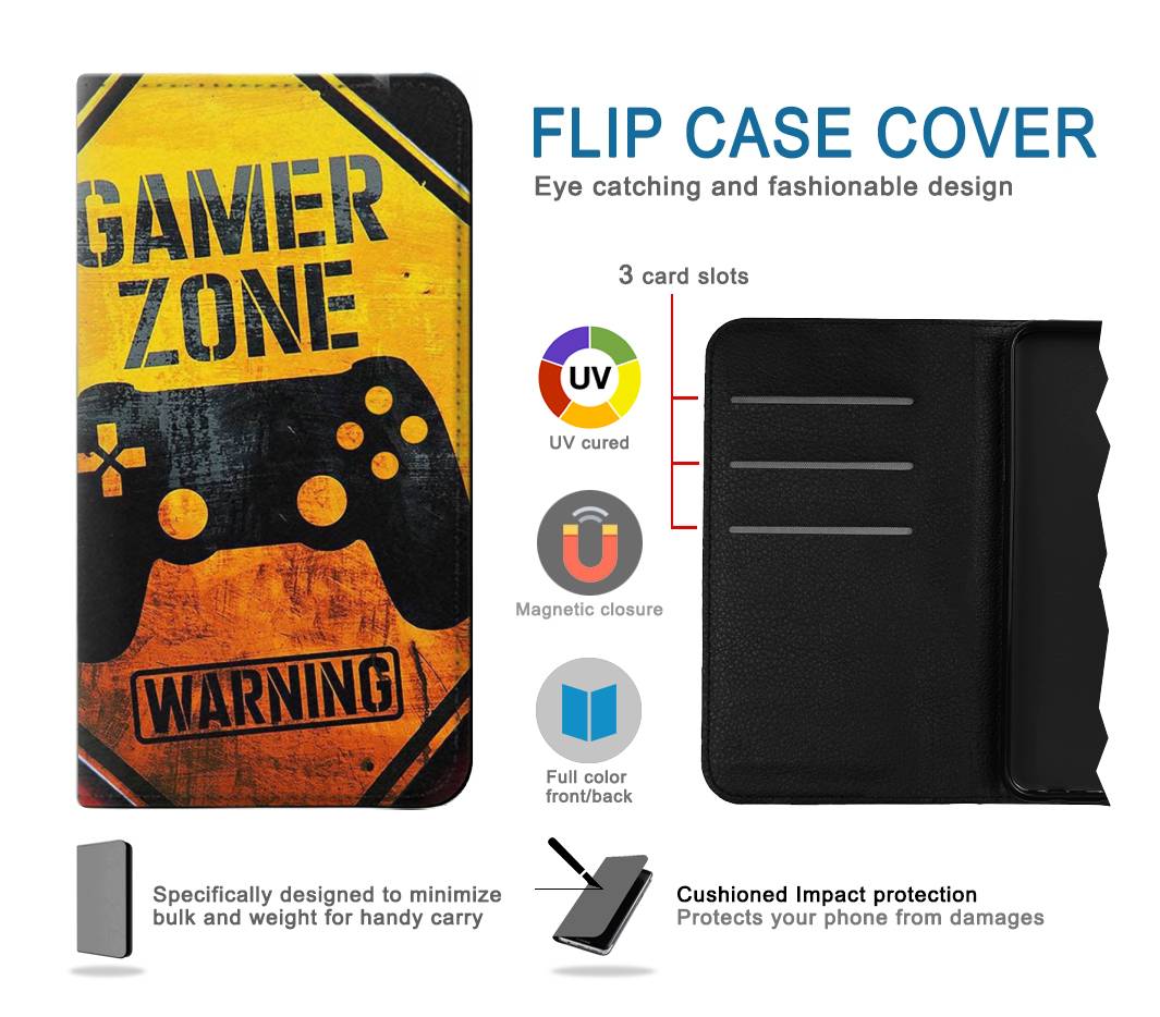 Flip case LG Stylo 5 Gamer Zone