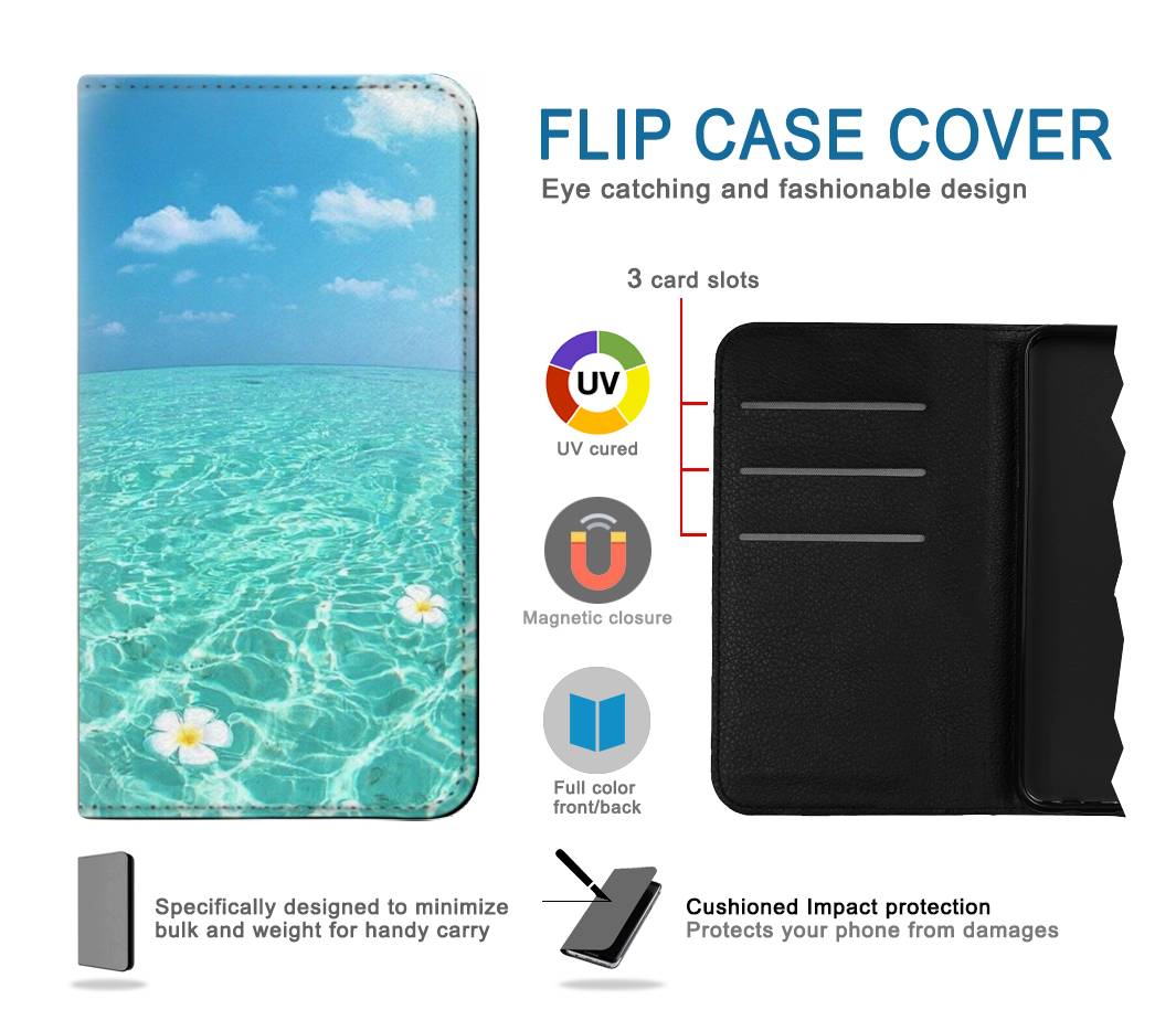 Flip case LG G8 ThinQ Summer Ocean Beach